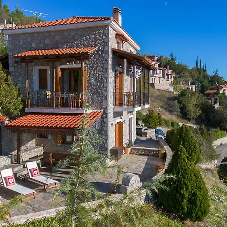 Chalet Rock Dandy Deluxe In - Delphi, Sauna, Prv Parking, Amazing View Arachova