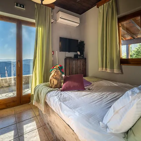Chalet Rock Dandy Deluxe In - Delphi, Sauna, Prv Parking, Amazing View Arachova